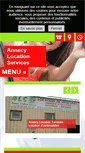 Mobile Screenshot of annecy-location-services.fr